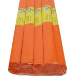 Krepový papír 50x200cm oranžový