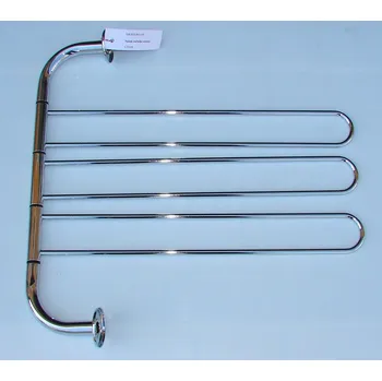 Sušák na prádlo ASV Sušák ručníků otočný chromlak Kovex