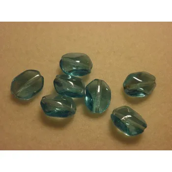 Dětské navlékací korálky Mačkané korálky tvarové 14x10mm