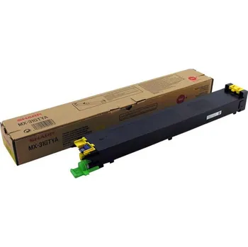 Toner Sharp MX-31GTYA, MX-2600N, 3100N, yellow, originál