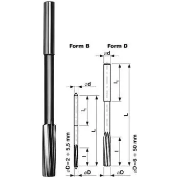 Výstružník Výstružník strojní 221430 9H7