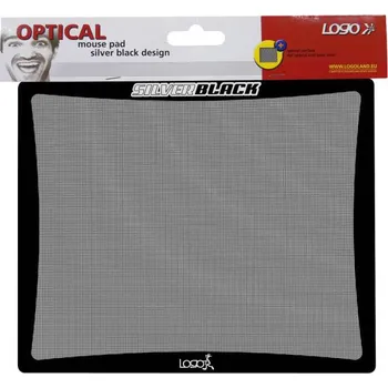 Podložka pod myš Podložky pod myš SilverBlack podložka s polypropylenovým filmem, černá, LOGO, optické myši