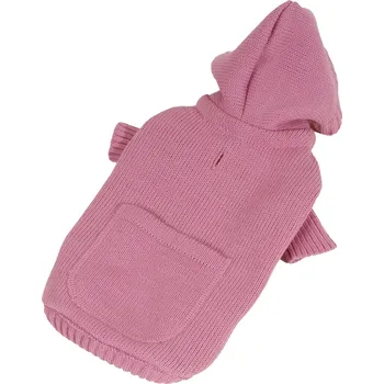 Obleček pro psa Svetr s kapsou - růžová (doprodej skladových zásob) XL