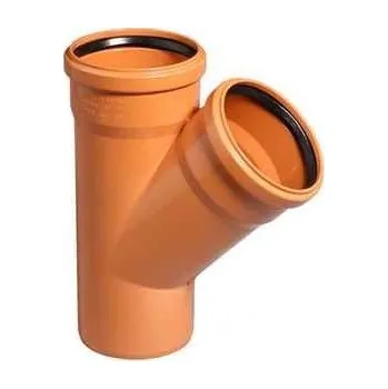 Kanalizační potrubí OSMA KGEA kanalizační odbočka DN 200/125, 45° 223320 free_store_pickup