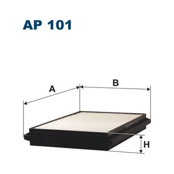 Autodíl Vzduchový filtr Filtron AP101