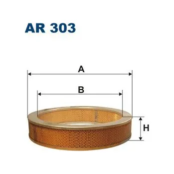 Auto-moto Vzduchový filtr Filtron AR303