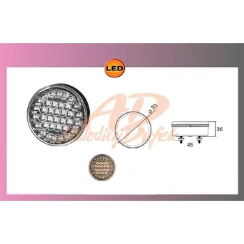Osvětlení automobilu světlo mlhové/zpětné LED-PRO-TOP-12/24V-