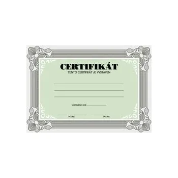 Sabe diplom A4 certifikát