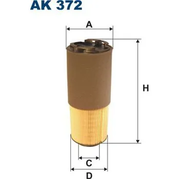 Filtr do auta Vzduchový filtr Filtron AK372