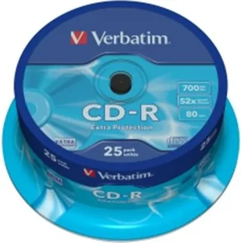 Ukládání dat Verbatim CD-R spindl 25ks