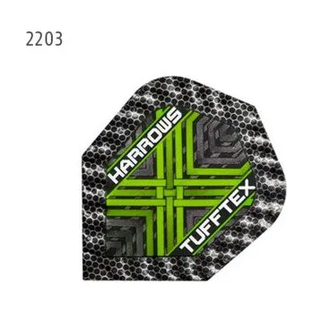 Příslušenství pro šipky Letky na šipky Harrows Tufftex 2203 zelené