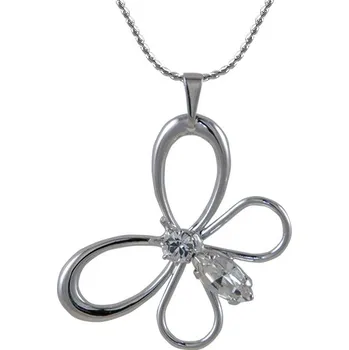 Náhrdelník Náhrdelník se Swarovski Elements motýl Krystal