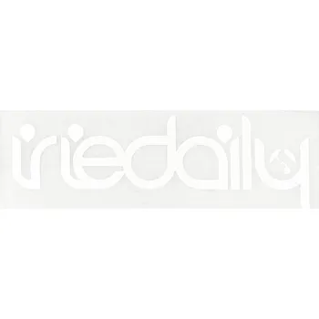 samolepka samolepka Iriedaily Small Logo - White/Clear one size