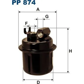 Palivový filtr Palivový filtr Filtron PP874