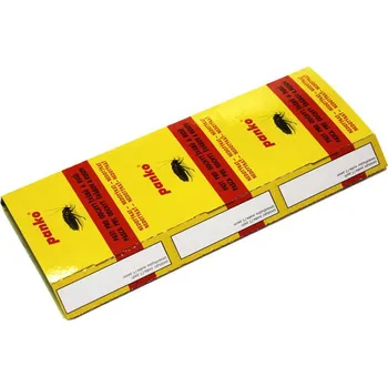 Přípravek proti hmyzu PANKO Lepová past na šváby a rusy s atraktantem trojdílná (tři ks v jednom pásu), 30 ks