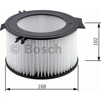 Ventilátor topení a klimatizace Pylový filtr Bosch 1 987 432 056