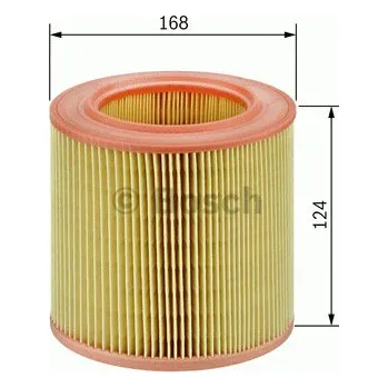 Vzduchový filtr Vzduchový filtr Bosch 1 457 432 154