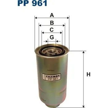 Palivový filtr Palivový filtr Filtron PP961