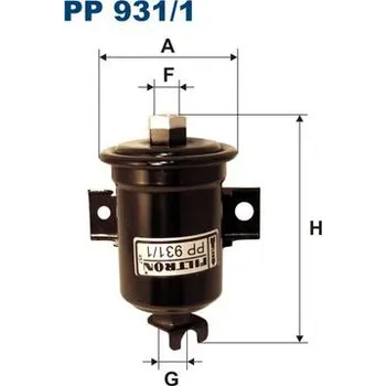 Autodíl Palivový filtr Filtron PP931/1
