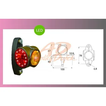 Osvětlení automobilu SUPERPOINT III.LED-kabel 1,75m 12V/24V