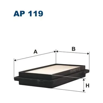 Filtr do auta Vzduchový filtr Filtron AP119