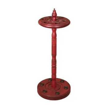 Stojan na tágo Kulečníkový stojan "kulatý" na 6 tág - masiv