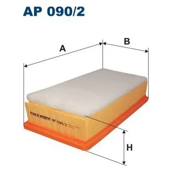 Vzduchový filtr Vzduchový filtr Filtron AP090/2
