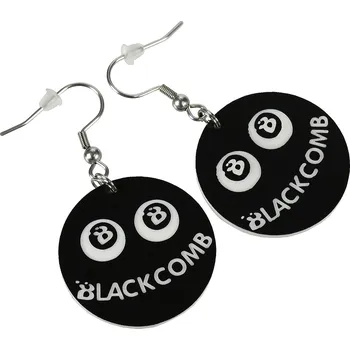 Náušnice náušnice Blackcomb Logo Blackcomb Smile - Black one size