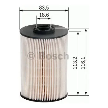 Palivový filtr Palivový filtr Bosch F 026 402 008