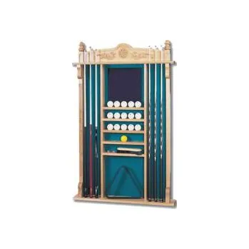 Stojan na tágo Nástěnný stojan na 6 tág - světlý dub