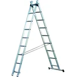 Facal Hliníkový výsuvný žebřík/štafle hobby 2x7 příček