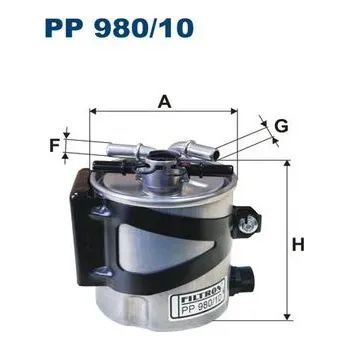 Filtr do auta Palivový filtr Filtron PP980/10