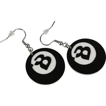 Náušnice náušnice Blackcomb Logo B - Black one size