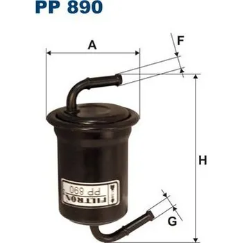 Palivový filtr Palivový filtr Filtron PP890