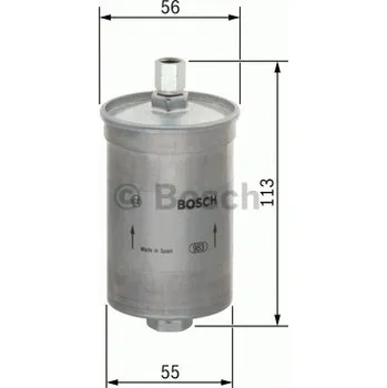 Palivový filtr Palivový filtr Bosch 0 986 450 124