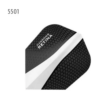 Příslušenství pro šipky Letky na šipky Harrows Retina 5501 bílé/průhledné