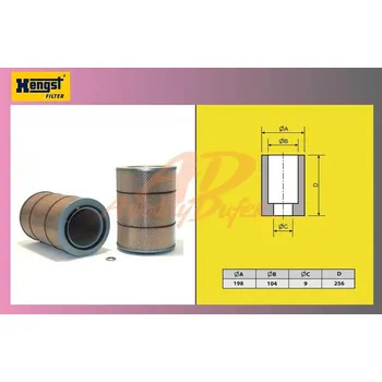 Vzduchový filtr filtr vzduchový MERCEDES 814 HENGST