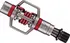Pedál na kolo Pedály CRANKBROTHERS EggBeater 3 Silver / Red