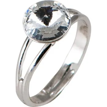 Prsten Prsten Rivoli se Swarovski Elements Krystal 8 mm