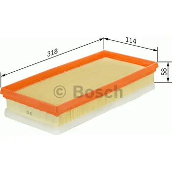 Filtr do auta Vzduchový filtr Bosch 1 457 433 160