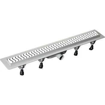 sprchový žlab Scene podlahový žlab s nerezovým roštem, L-455 mm, DN40 72835