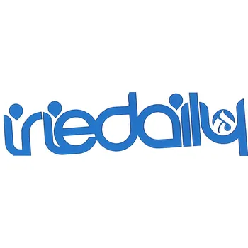 samolepka samolepka Iriedaily Logo IV - Blue/White one size