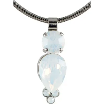 Náhrdelník Náhrdelník s Křišťálem Swarovski Elements ve tvaru kapky C27113F123, Aurore Boreale AB (duhová)