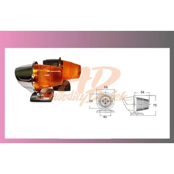 Osvětlení automobilu světlo poziční žluté 12/24V-střešní