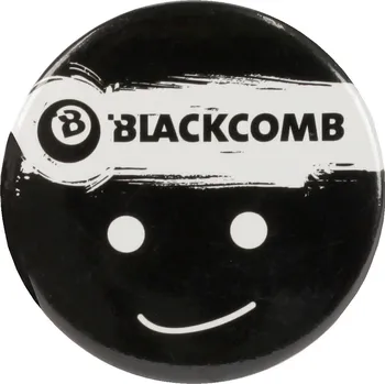placky Blackcomb Buttons Small 2.5 B - Black/White one size