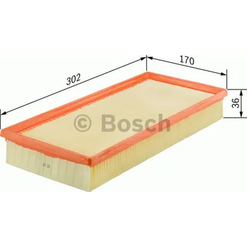 Filtr do auta Vzduchový filtr Bosch 1 457 432 174