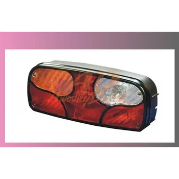 Osvětlení automobilu lampa zadní ECOPOINT Levá + SPZ