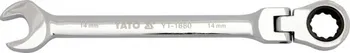 Klíč Klíč očkoplochý ráčnový 19 mm s kloubem Yato YT-1685