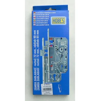 HOBES zámek zadlabací K 134 P-L Zn. (72/80, obyč. klíč)