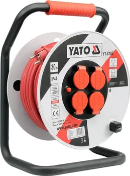 Průmyslový kabel Prodlužovák bubnový 40 m plast Yato YT-8107